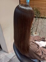 ヘアリゾート粋 トゥジュ 池袋東口店(tujuh)&nbsp;透明感カラー/ナチュラルブラウン/ストレートロング