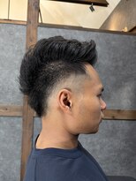 ブランカヘアー 西尾(BLANCA HAIR)&nbsp;外国人風ジェットモヒカン