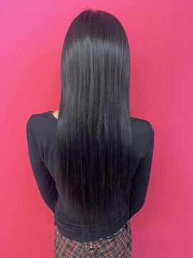 ロサ ファイブヘアー(Rosa..5Hair) 漆黒ロング！