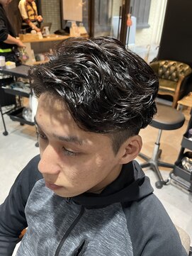 スウェル 柏店(Swell) 刈り上げセンターパート/波巻きツイストスパイラル/柏