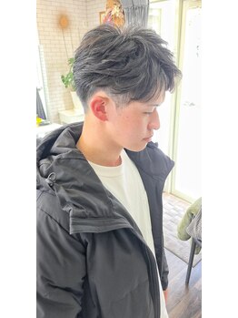 リール(THE RIRE.)の写真/《男性専用骨格矯正カット》で理想通りのフォルムへ！細やかな気遣いと高い提案力にリピーター多数★