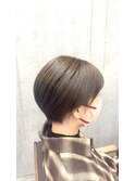 髪質改善 ショート ボブ ミディアム グレージュ ベージュ 