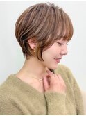 クールショート/顔周りカット/前髪白髪/20代30代40代50代/吉祥寺