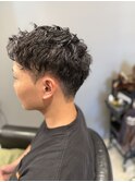 アクティブショート×ルーズパーマ