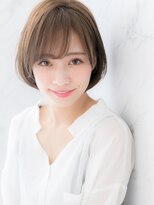ローマ ギンザ(ROMA Ginza)&nbsp;大人ひし形レイヤーボブ/ひし形ショートボブ/小顔/絶壁/白髪染め