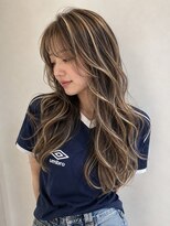 リーチェ(ReCHE by CAPA(旧:CAPA茅ヶ崎店)) ハイライト脱白髪染めくびれ外国人レイヤー艶髪ロングボブ28