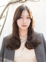 ダブル(DOUBLE)&nbsp;柔らかく揺れる韓国風レイヤー