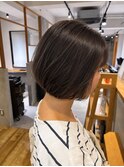 王道ボブ【20代/30代/イルミナカラー/縮毛矯正】