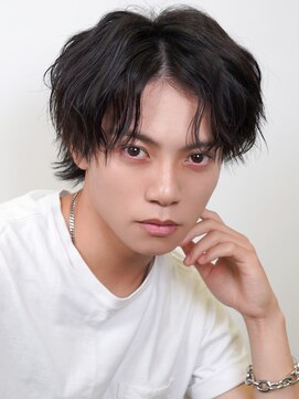 ラフィスヘアー ファン 池袋店(La fith hair fun) 【La fith】メンズカット×センターパート×ニュアンスパーマ