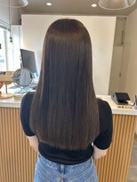 クララジャパン ナベシマ(CLALA JAPAN Nabeshima)&nbsp;ボブ　ミルクティーベージュ　艶髪　髪質改善カラー　ショート
