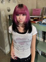ロジ(loji)&nbsp;ピンク×ブラック