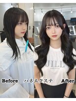 セディアル(SEDEAL)&nbsp;羽エクステ/ハネエクステBeforeAfter