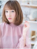 *mod's上尾*大人かわいい◎透明感小顔セミディa