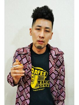 デコヘアーチップ(DECO HAIR Tip.) グレめなアキオ