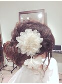 ヘアUPセット