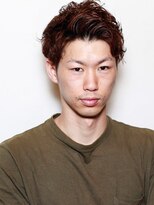 ワンワンオー バーバーショップ 博多店(@110 BARBER SHOP) ワイルドアップバングネープレスツーブロック