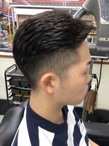 カットハウスマチダ&nbsp;パーマ 刈り上げスタイル