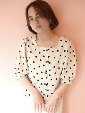 ヤード 藤沢(YARD) YARD#センターパートの柔らかボブ【藤沢駅/藤沢】