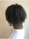 ショートボブ→白井 涼貴