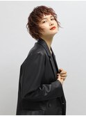 グランジショート/無造作[新宿/新宿駅/白髪ぼかし]