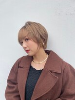 カインド 南青山(hair&make up KIND) 【ハンサムショート】プラチナブロンド
