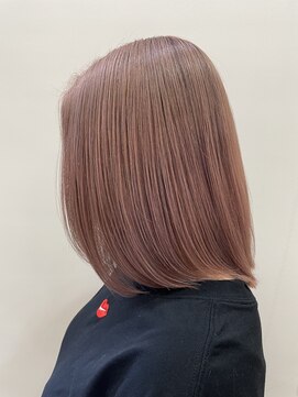 イト(ito.) コーラルピンクボブショコラベージュ_ボブルフ