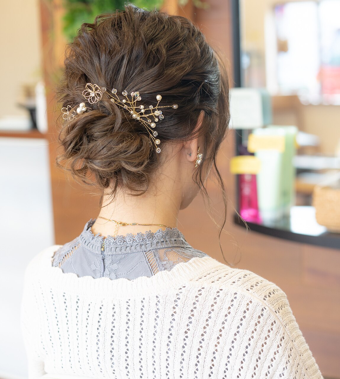 秋田市ヘアセット・着付け・お呼ばれアレンジ・結婚式：L172741648