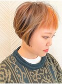 オレンジバングボブ【赤羽】