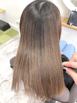 アムヘアー(A.M. hair) 【自分史上一番☆】髪質改善ストレート