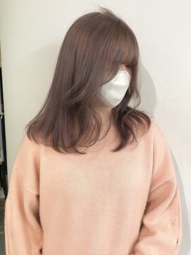 ニコフクオカヘアーメイク(NIKO Fukuoka Hair Make) 【NIKO】透け感たっぷりラベンダーグレージュ♪天神大名