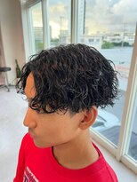 ミオ ゾーン(Mio'' ZONE)&nbsp;東大阪長瀬メンズ専門美容室ZONE波巻きパーマ