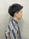 スパイキーショートジェットモヒカン刈り上げフェード