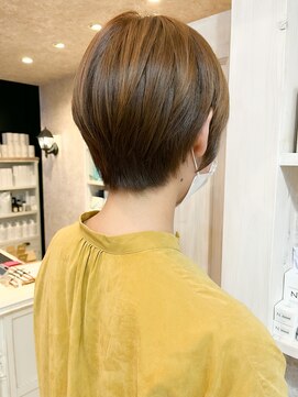 キャアリー(Caary) 福山市美容室Caary 人気似合わせさっぱりコンパクトショート