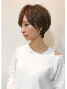 エレノア アネックス銀座(Eleanor) 大人かわいい☆くびれ＿耳掛けショートヘア