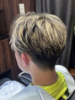 ヒロギンザ 新橋銀座口店(HIRO GINZA)&nbsp;かきあげセンターパートメッシュ