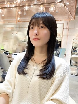 ロンド エスポワール 錦糸町(Lond espoir) 韓国レイヤーカット顔周りくびれグレージュ髪質改善