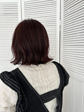 ヘアーエポック(hair epoque) 切りっぱなしボブ