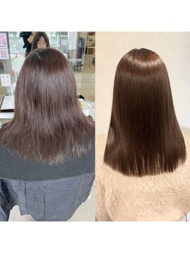 奈良髪質改ストレート 髪質改善縮毛矯正 髪質改善トリートメント