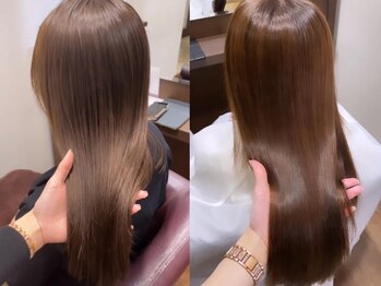 ブランシェ 春日井市民病院前店(BRANCHE)の写真/クセやうねりを解消◎”うる艶ストレート”独自の髪質改善ストレート[春日井/髪質改善/アディクシーカラー]