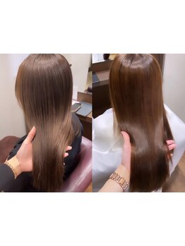 クセやうねりを解消◎”うる艶ストレート”独自の髪質改善ストレート[春日井/髪質改善/アディクシーカラー]