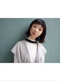 【Terve.】リラクシーな切りっぱなしボブ