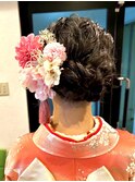 振袖×ヘアアレンジ