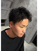 サイファー 心斎橋(CIPHER.)&nbsp;スパイキーショートパーマ