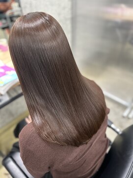 ウィールール 手稲店(WE RULE) 髪質改善ストレート/艶髪/ナチュラルブラウン