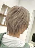 ホワイトグレージュ[名駅/透明感カラー/Wカラー/ハイライト]