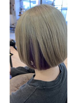 フレイズ(Frays) ボブスタイル　ダブルカラーインナーカラー