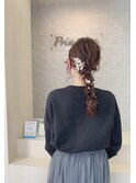 お呼ばれヘアセット 141