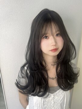 ジゼル 梅田(GiseL) レイヤー　暗髪　艶髪　髪質改善