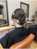 【LAMP HAIR DESIGN 堀田】振袖ヘアセット/水引