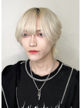 マリアバイアフロート(Maria by AFLOAT) マッシュウルフ/ハイトーン/中性ウルフ/地雷系/ラウンドマッシュ